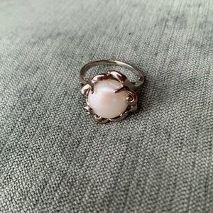Pearl Sterling Silver Ring